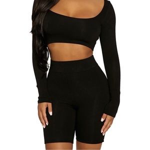 Black Cycling Shorts